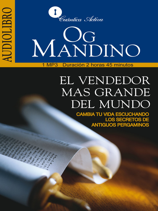 Title details for The Greatest Salesman in the World / El Vendedor Más Grande del Mundo by Og Mandino - Wait list